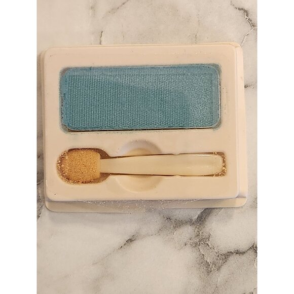 Vintage Avon Silk Finish Eyeshadow Refill With Applicator Breezy Turquoise Warm - Picture 4 of 4